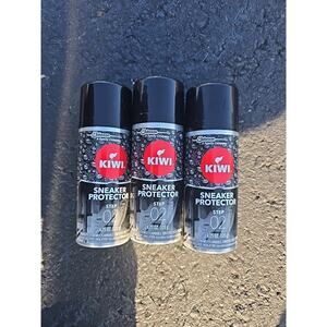 (Lot of 3) KIWI Sneaker Shoe PROTECTOR ~ Water Snow Dirt Protect 4.25oz Spray